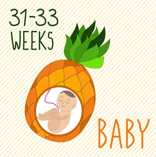 ตั้งครรภ์ 33 สัปดาห์